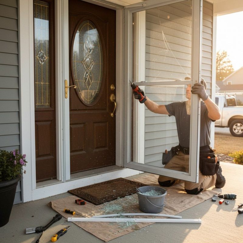 Basement Door Repair