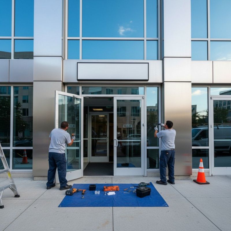 Commercial Glass Door Repair