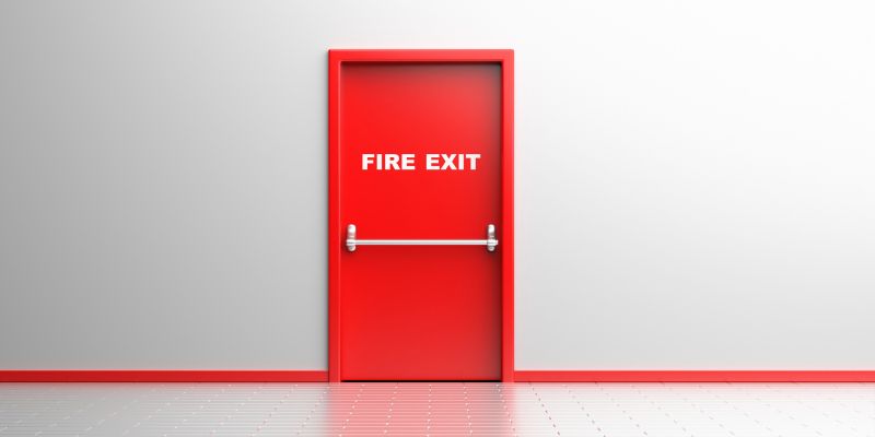Fire Exit Door Installation