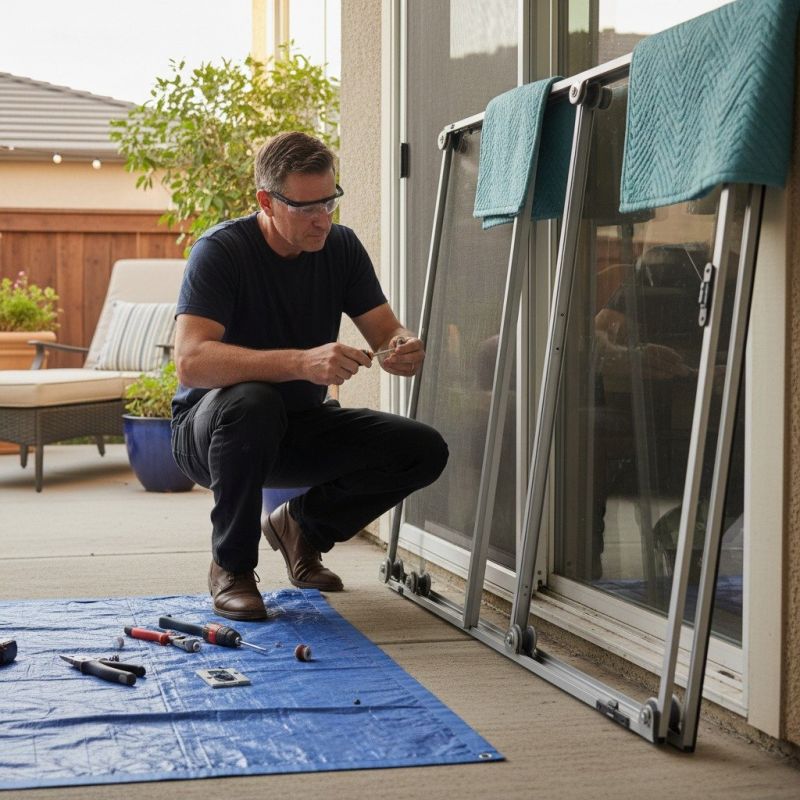 Folding Door Repair