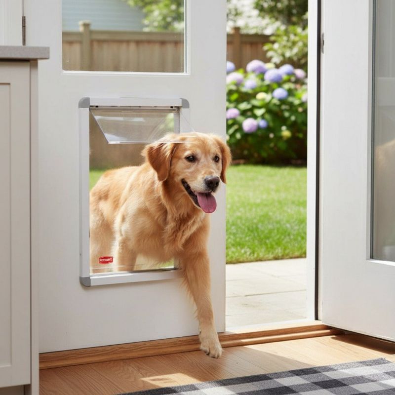 Dog Door Installation detail